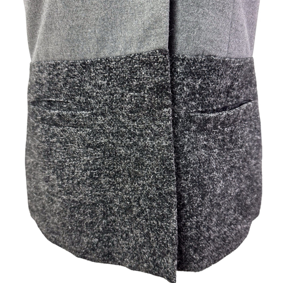 CABI Gray Tweed Sleeveless Vest Jacket Business Career M - Picture 7 of 10
